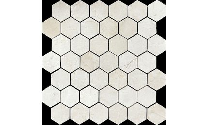 Crema Marfil Hexagon