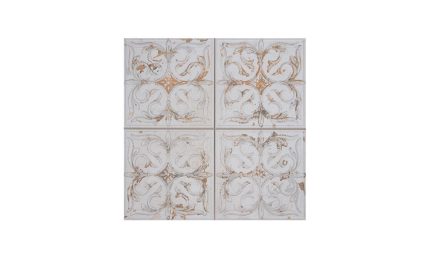 Antigua Lis White Porcelain Wall Tile