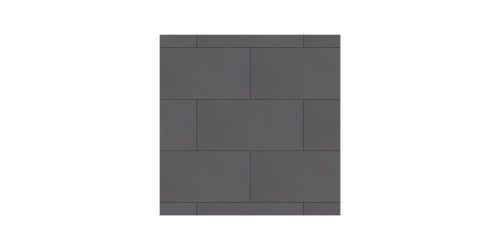 BioTech Piscina Brick Dark Grey Glossy