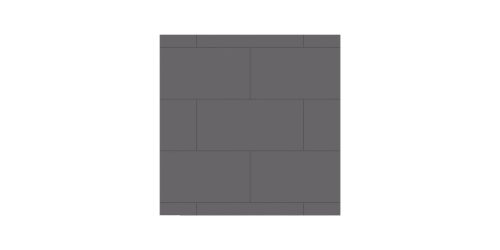 BioTech Piscina Brick Dark Grey Matte