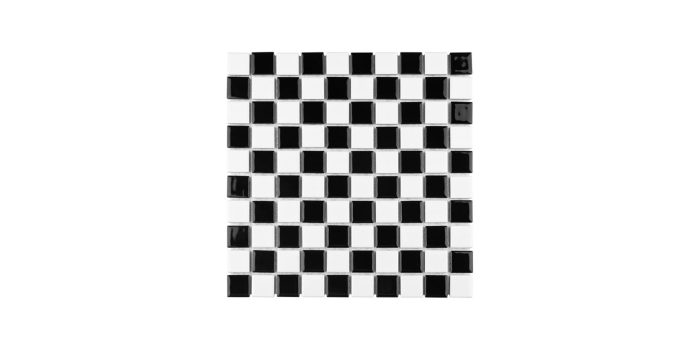 Checkerboard Square Glossy