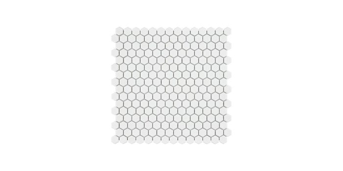 Colmena Hex Matte White