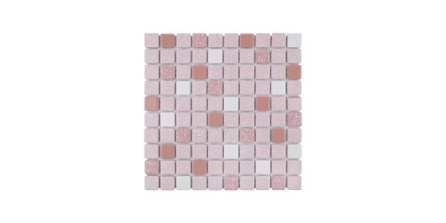 Crystalline Square Pink