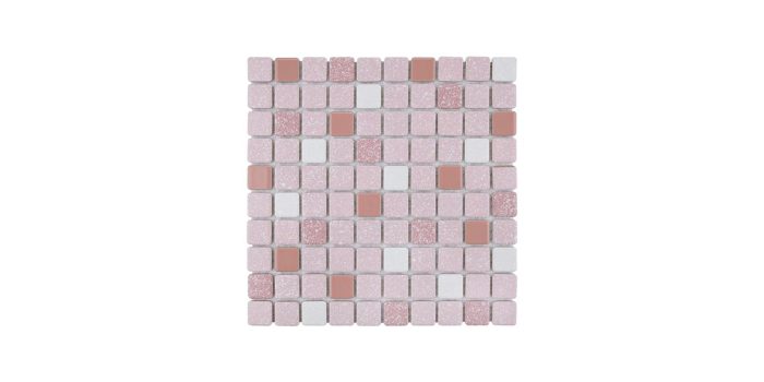 Crystalline Square Pink