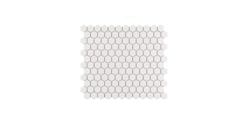 Gotham 1" Hex White