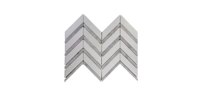 Chevron Thassos Carrara