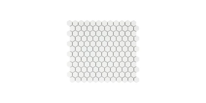 Hudson 1 Hex Crystalline White