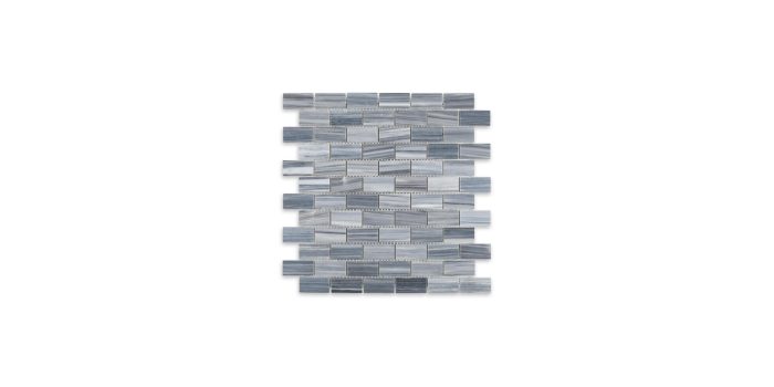 Bardiglio Veincut Marble Brick 1″ X 2″