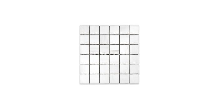 Bianco Dolomite Marble Square 2″ X 2″