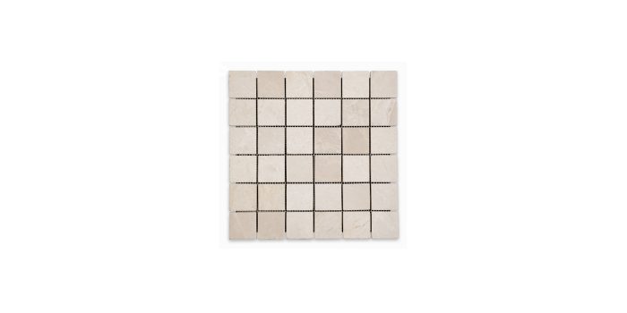 Botticino (Turkish) Marble Square 2″ X 2″ Tumbled