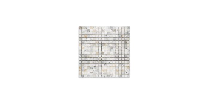 Calacatta Gold Marble Square 5/8″ X 5/8″