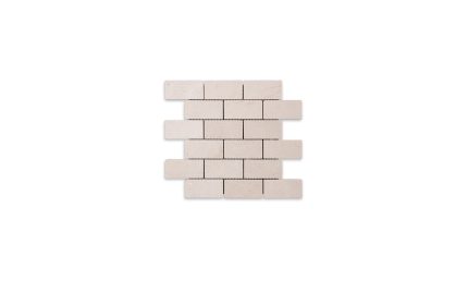 Crema Marfil Marble Brick 2″ X 4″ Tumbled