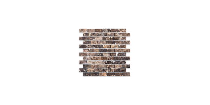 Emperador Dark Marble Brick 1″ X 2″