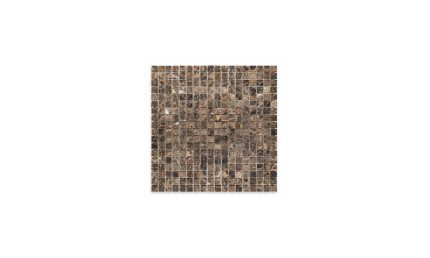 Emperador Dark Marble Square 5/8″ X 5/8″