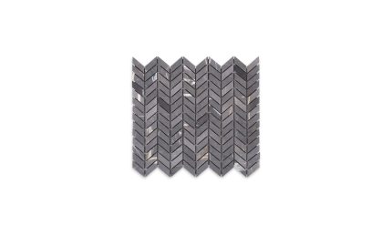 Graphite Marble Chevron Mini