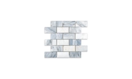 Oriental White Marble Brick 2″ X 4″