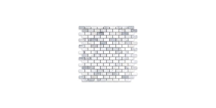 Oriental White Marble Brick 5/8″ x 1-1/4″