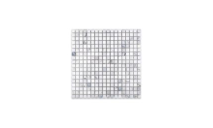 Oriental White Marble Square 5/8″ X 5/8″