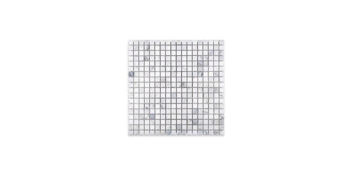 Oriental White Marble Square 5/8″ X 5/8″