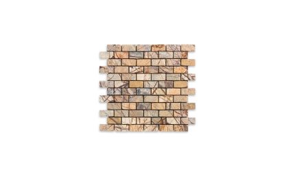 Rain Forest Brown Marble Brick