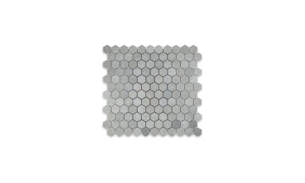 Spanish Grey Marble Hexagon 1″