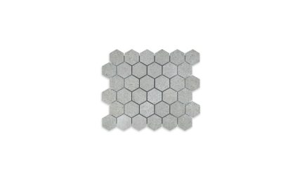 Spanish Grey Marble Hexagon 2″