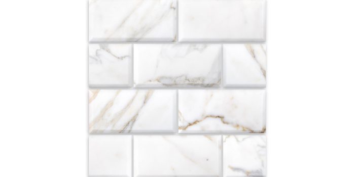 Calacatta Gold Marble Subway