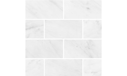 Oriental White Marble Subway