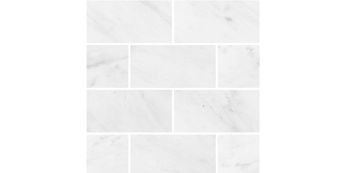 Oriental White Marble Subway