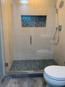 What is the ideal shower floor tile