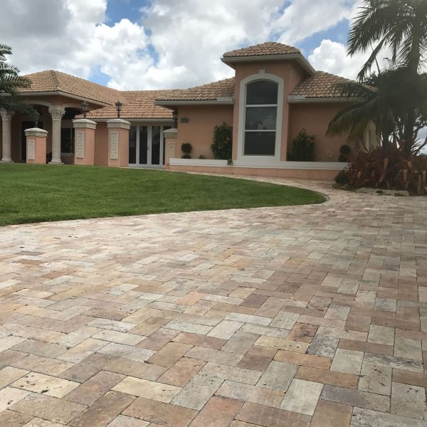 Do travertine pavers need a concrete base