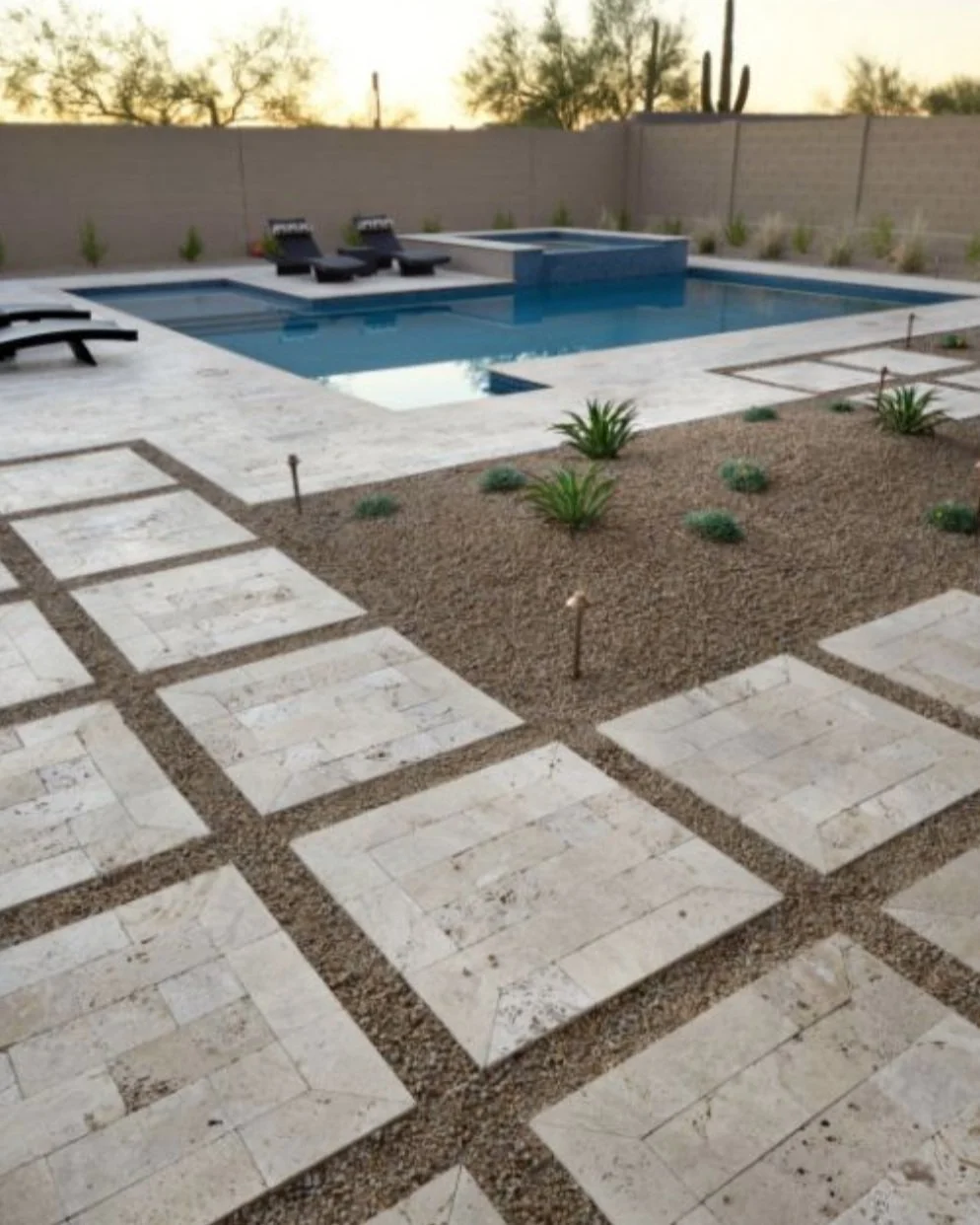 How to seal travertine pavers outside
