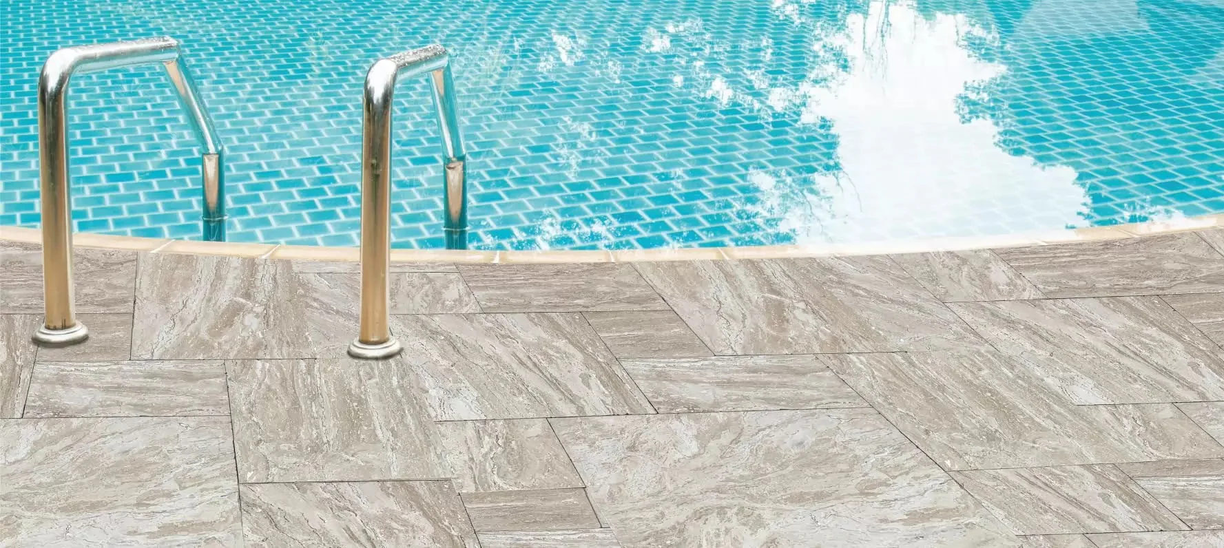 What damages travertine pavers
