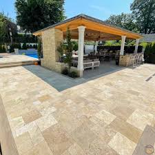 Can you use polymeric sand on travertine pavers