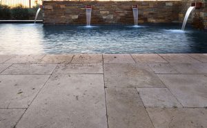 What is the best base for travertine pavers