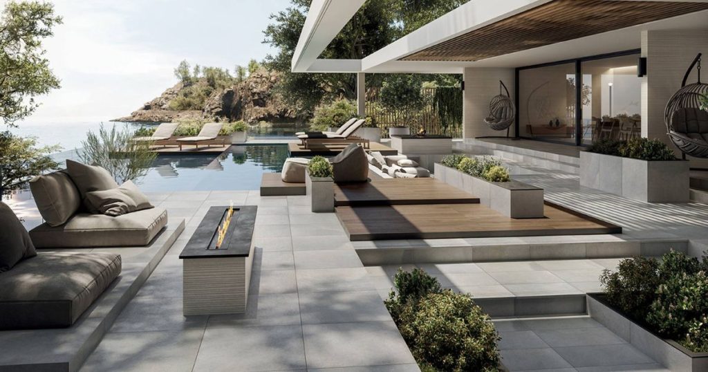 What is the best way to clean outdoor travertine pavers