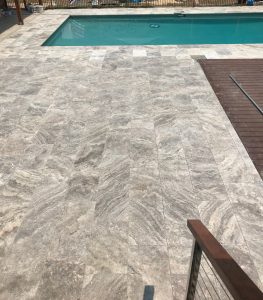 Are travertine pavers hard to install